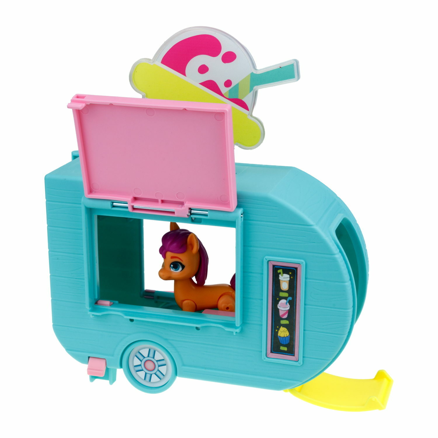 Игровой набор My Little Pony Sunny Starscout Smoothie Truck F6339 - фото 6