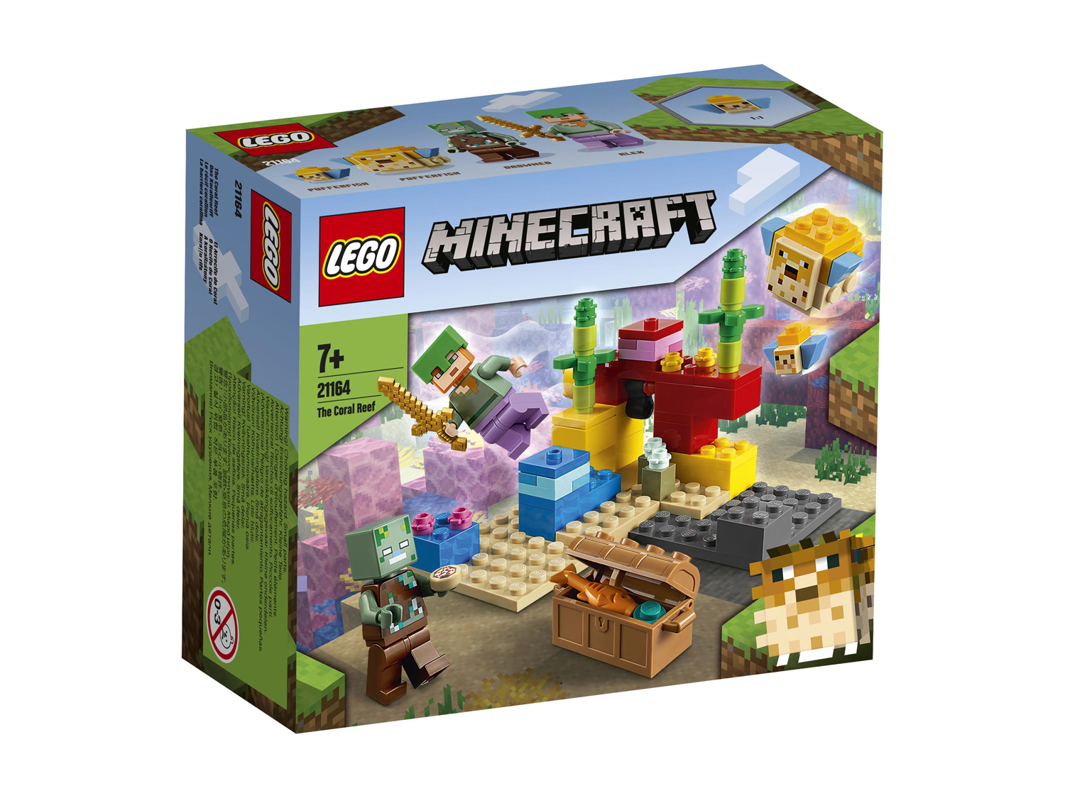 Конструктор LEGO Minecraft Коралловый риф 21164 - фото 2