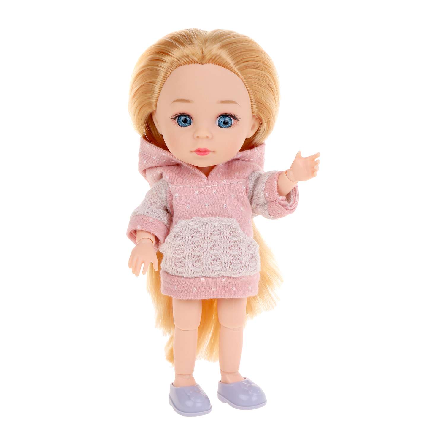 Кукла для девочки Наша Игрушка шарнирная 15 см 803595 - фото 2