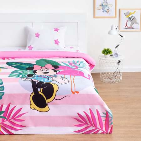 Пододеяльник Disney Spring Palms Минни Маус 143*215 см поплин