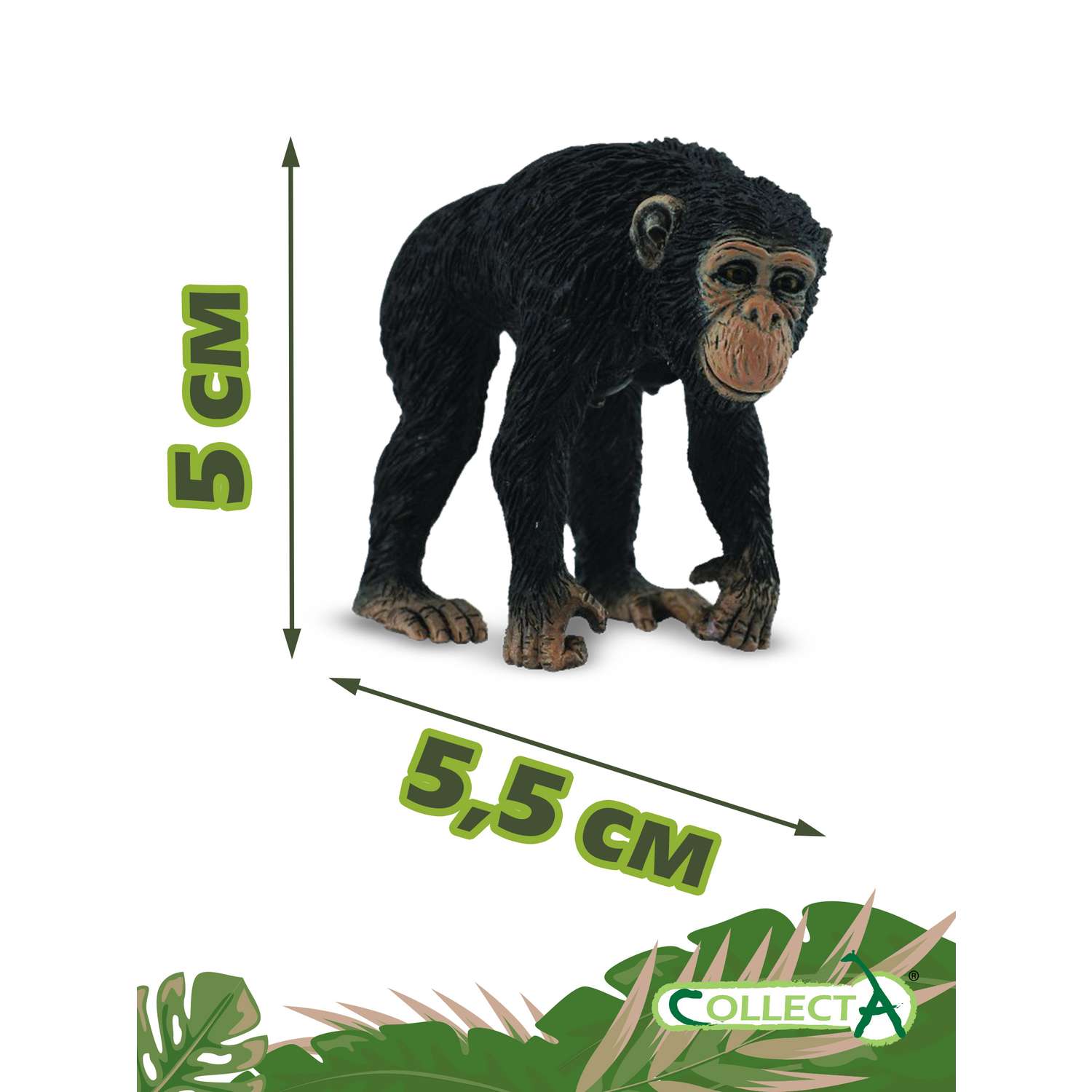 Фигурка животного Collecta Шимпанзе самка - фото 2