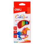 Карандаши цветные Deli ColoRun EC00100 12цв.