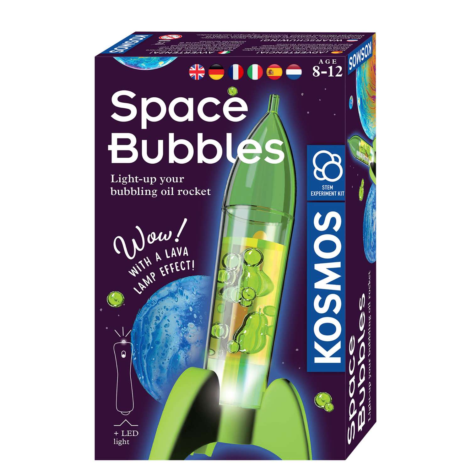 Набор для опытов KOSMOS Experiments Космические пузыри - фото 1
