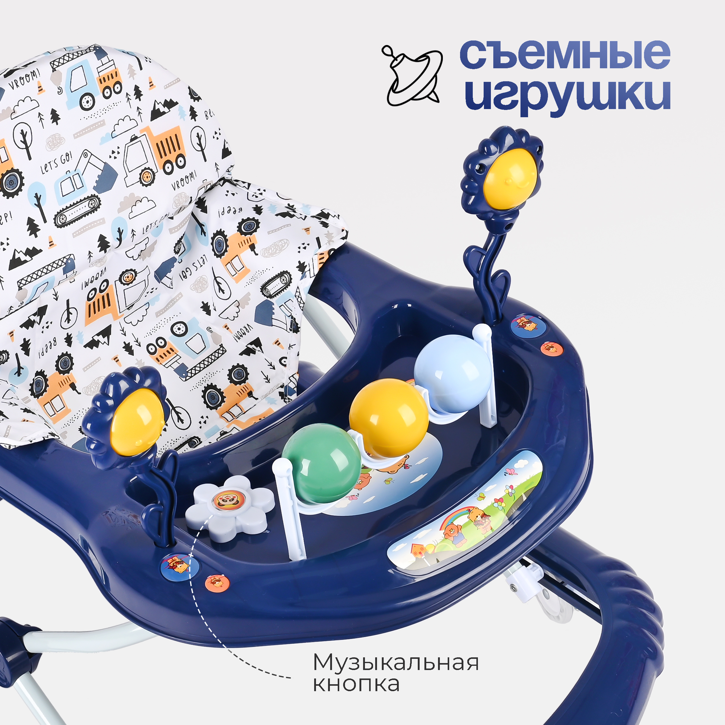 Детские ходунки Tomix Little Travel - фото 2