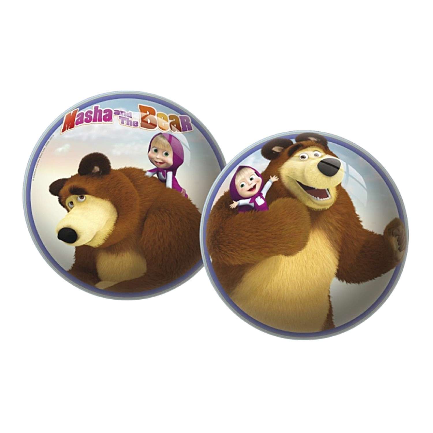Мяч Unice Маша и Медведь 15 см в ассортименте - фото 1