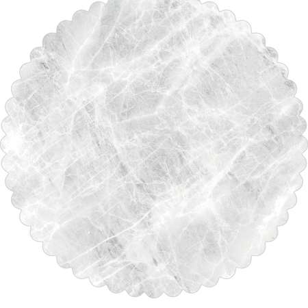 Скатерть круглая тканевая JoyArty Серая мраморная поверхность