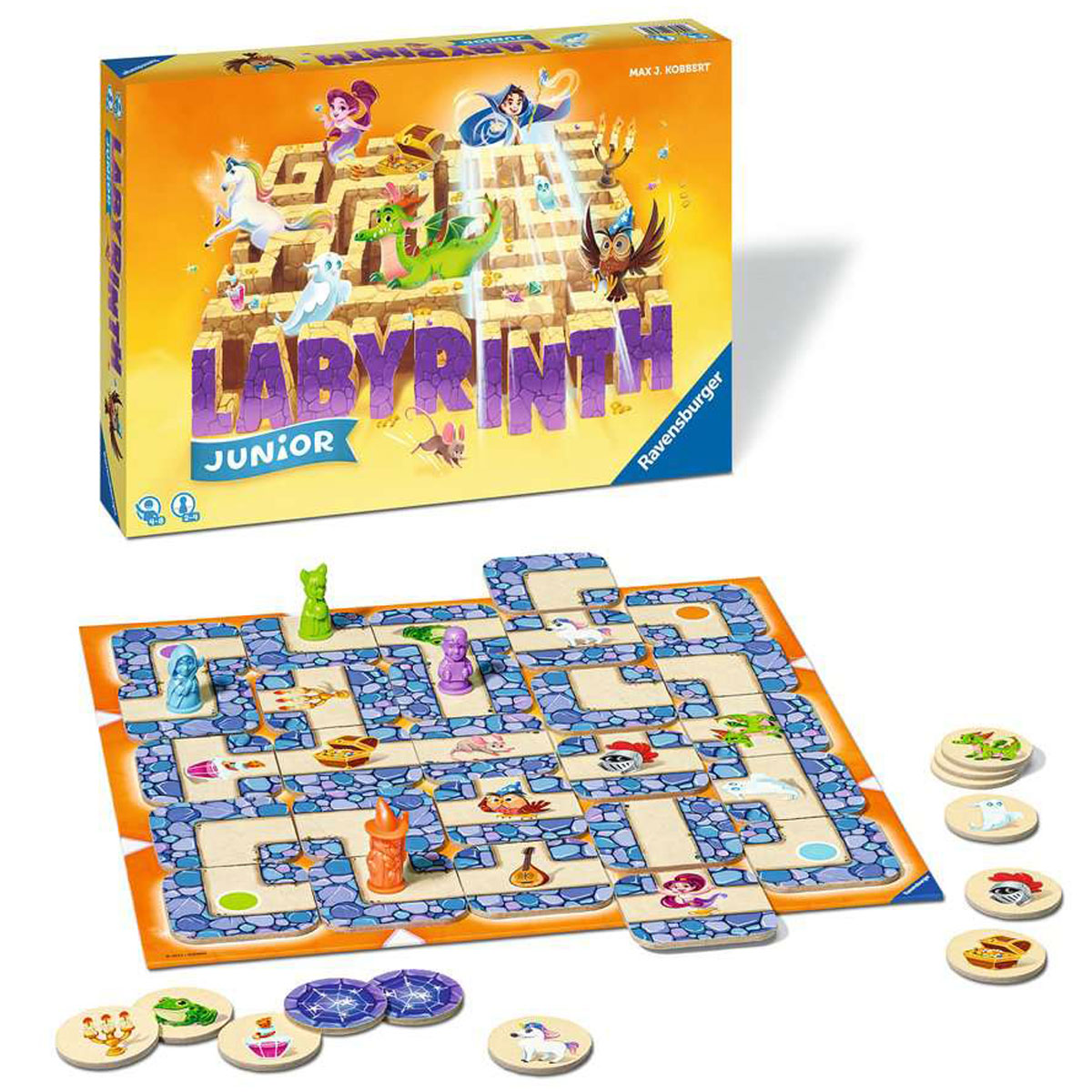 Настольные игра RAVENSBURGER Лабиринт Юниор Издание 2022 купить по цене  2236 ₽ в интернет-магазине Детский мир