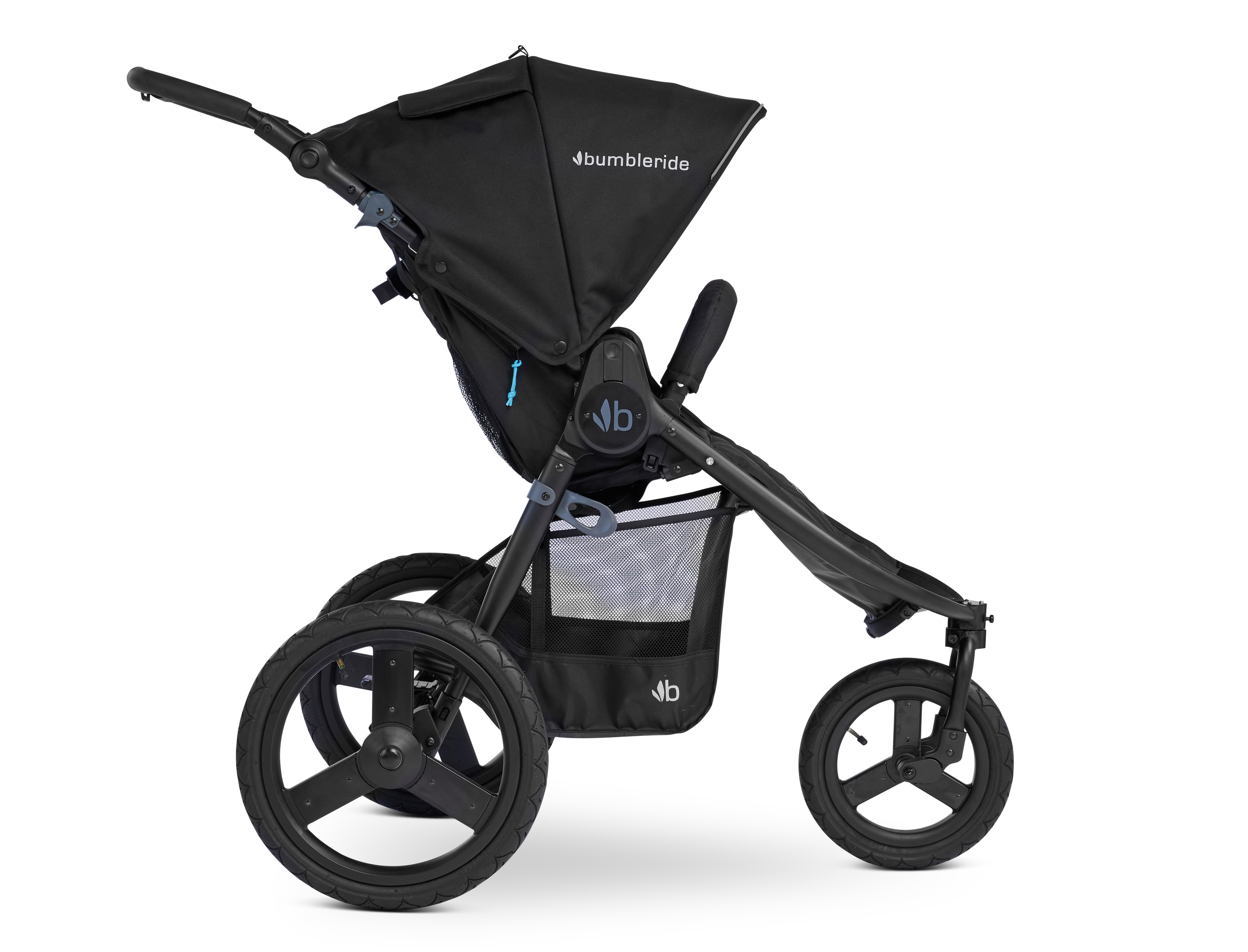 Коляска Bumbleride Speed Black - фото 11