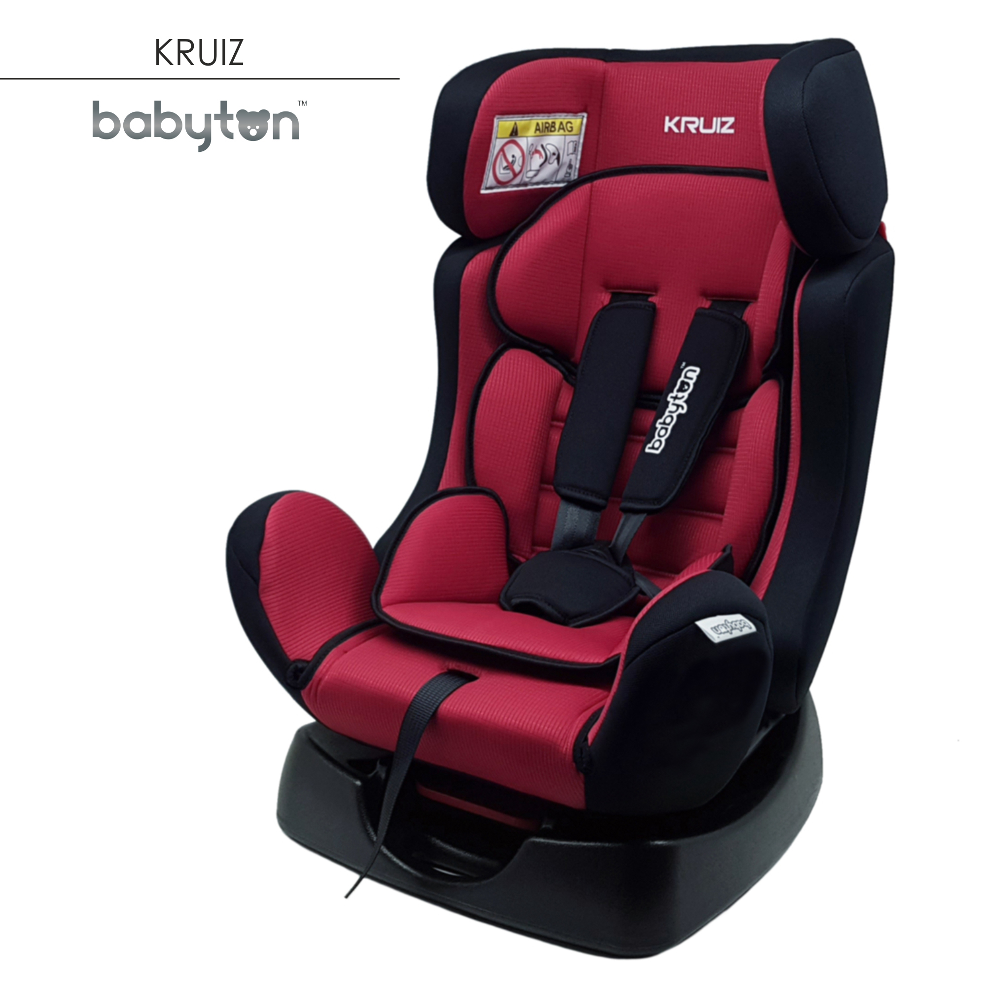 Автокресло Babyton Babyton Kruiz Ruby купить по цене 5989 ₽ в  интернет-магазине Детский мир