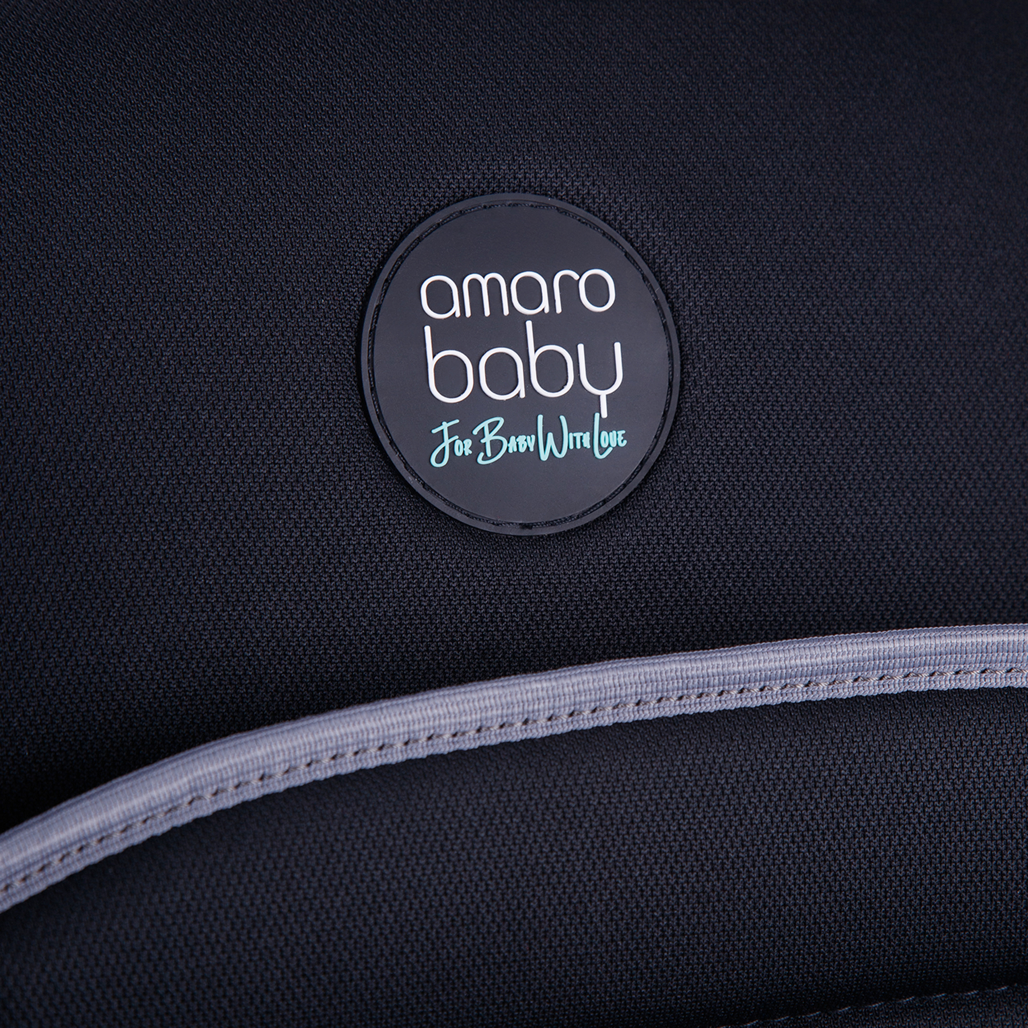 Автокресло детское AmaroBaby Safety группа 0+ I чёрный серый - фото 14