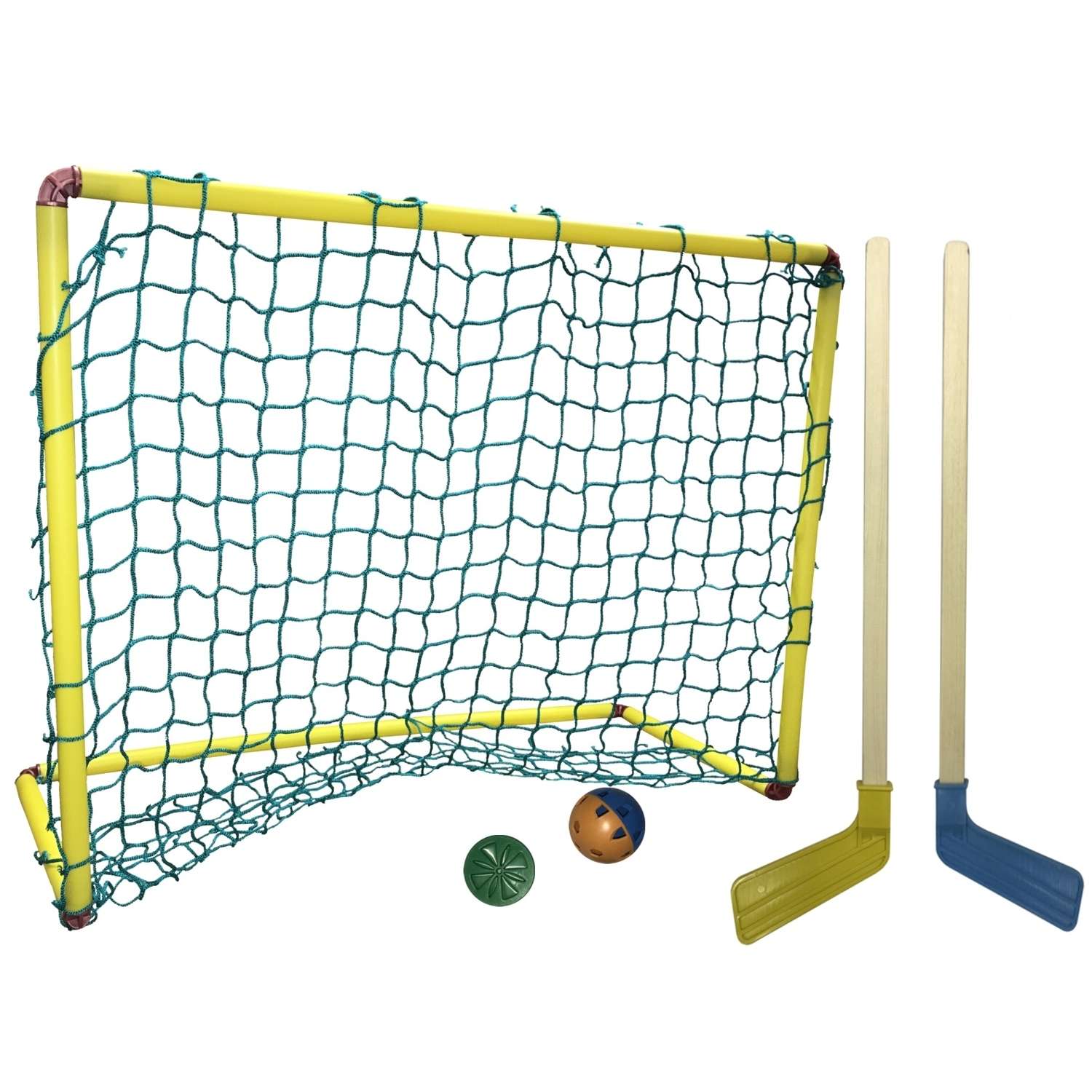 Набор для хоккея ASE-SPORT 2клюшки+шайба+мячик+ворота 12-3 - фото 1