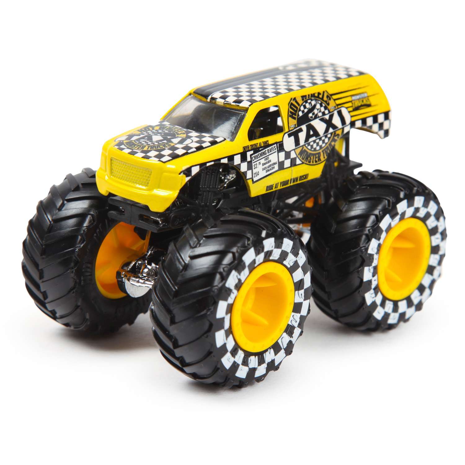 Машина Hot Wheels Monster Truck Taxi HKM07 GRH81 - фото 5