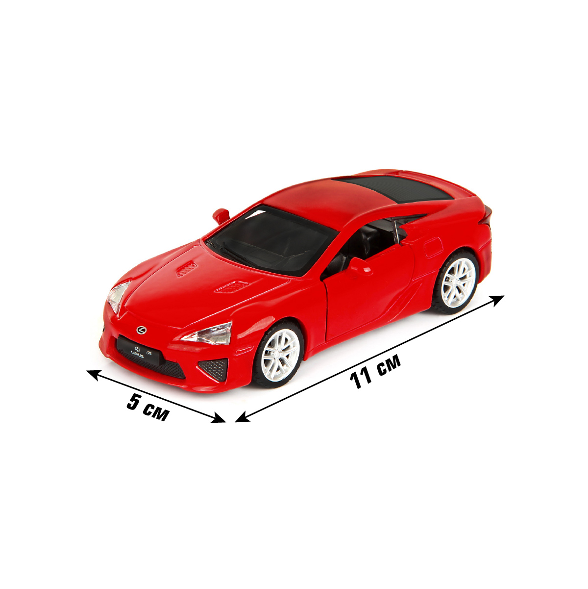 Машинка HOFFMANN Lexus LFA 1:43 металлическая купить по цене 636 ₽ в  интернет-магазине Детский мир