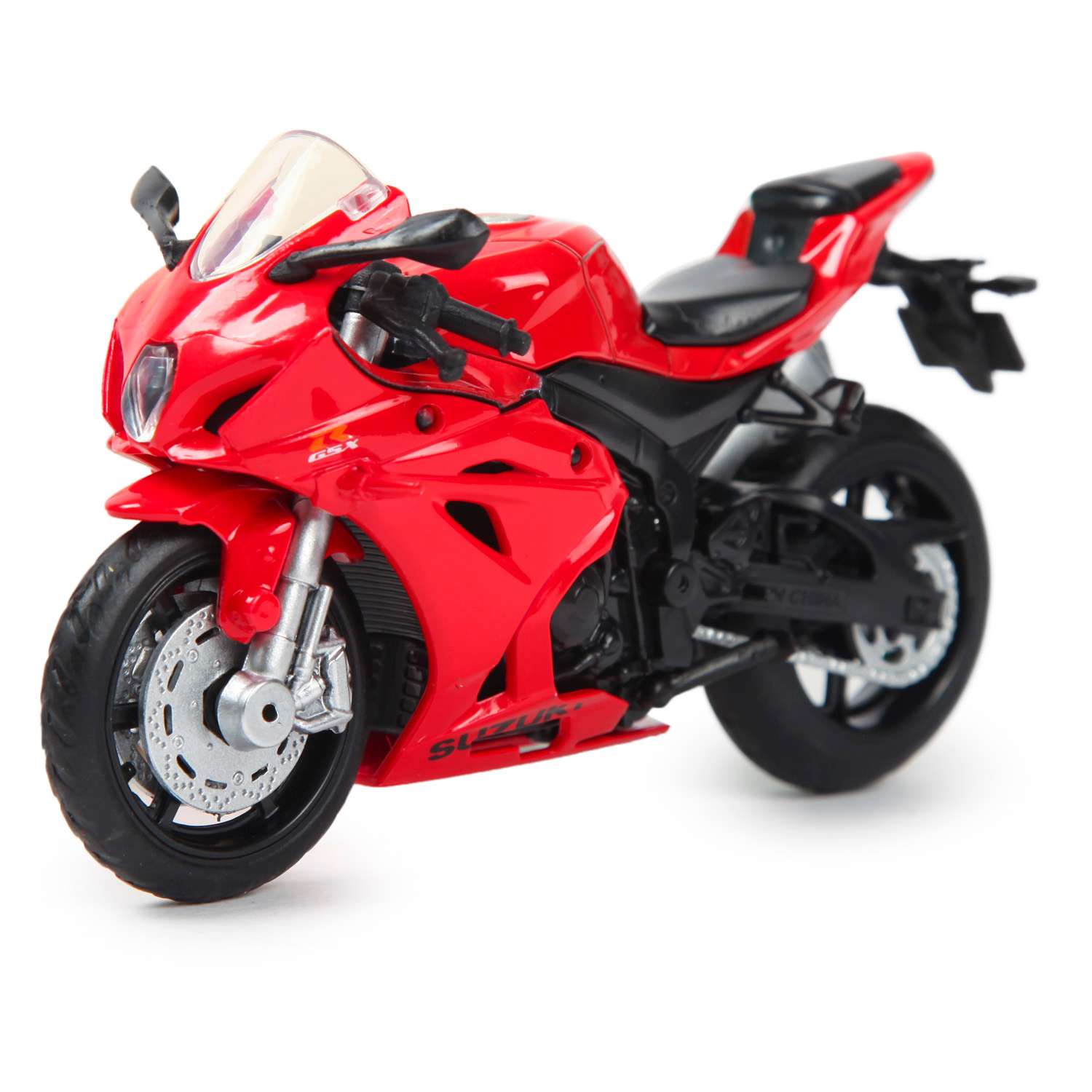 Мотоцикл MSZ 1:18 Suzuki GSX-R1000 Красный 67703 67703 - фото 1
