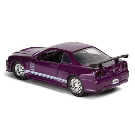 Машинка Jada 1:32 2002 Nissan Skyline Gt-r 34 Пурпур 99741