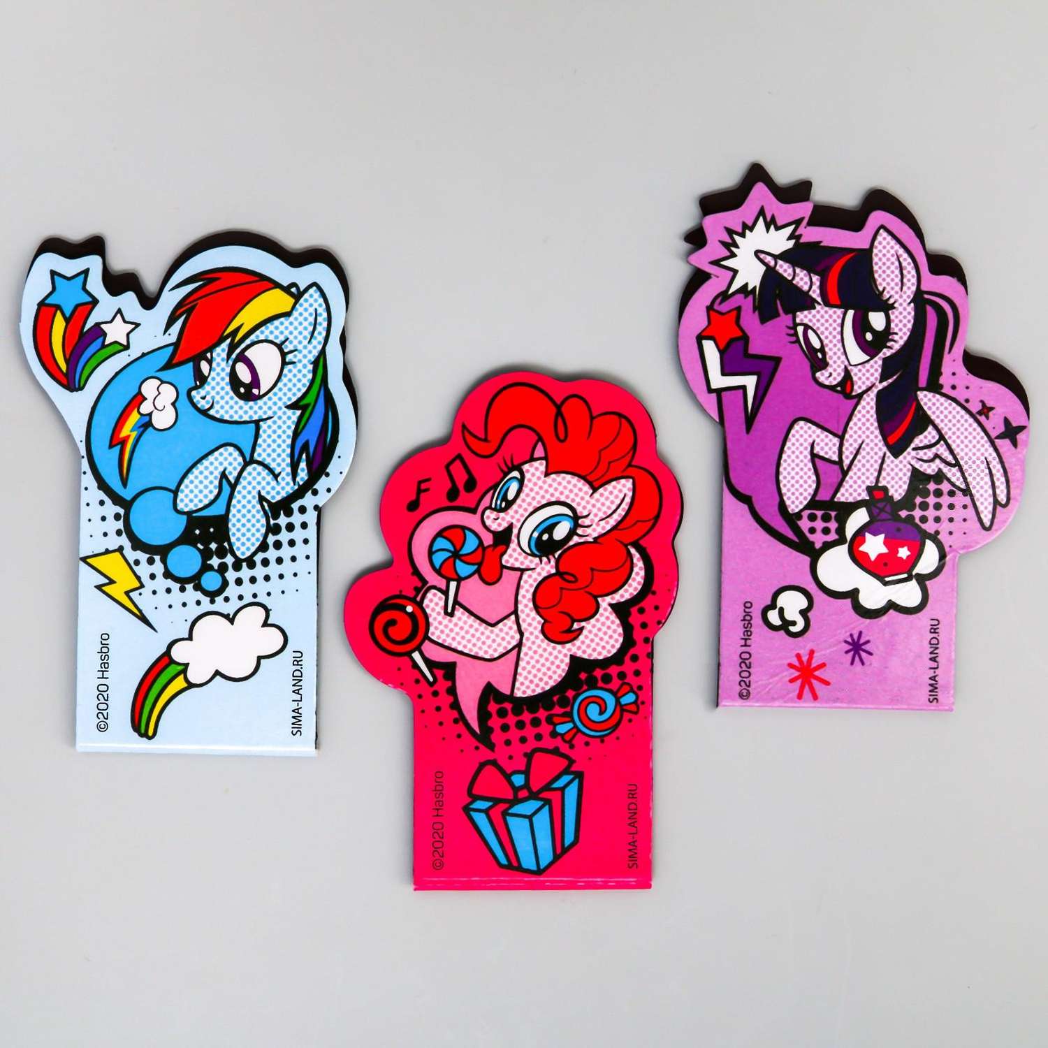 Открытка Hasbro с магнитными закладками «Пони» My Little Pony 3 шт - фото 5