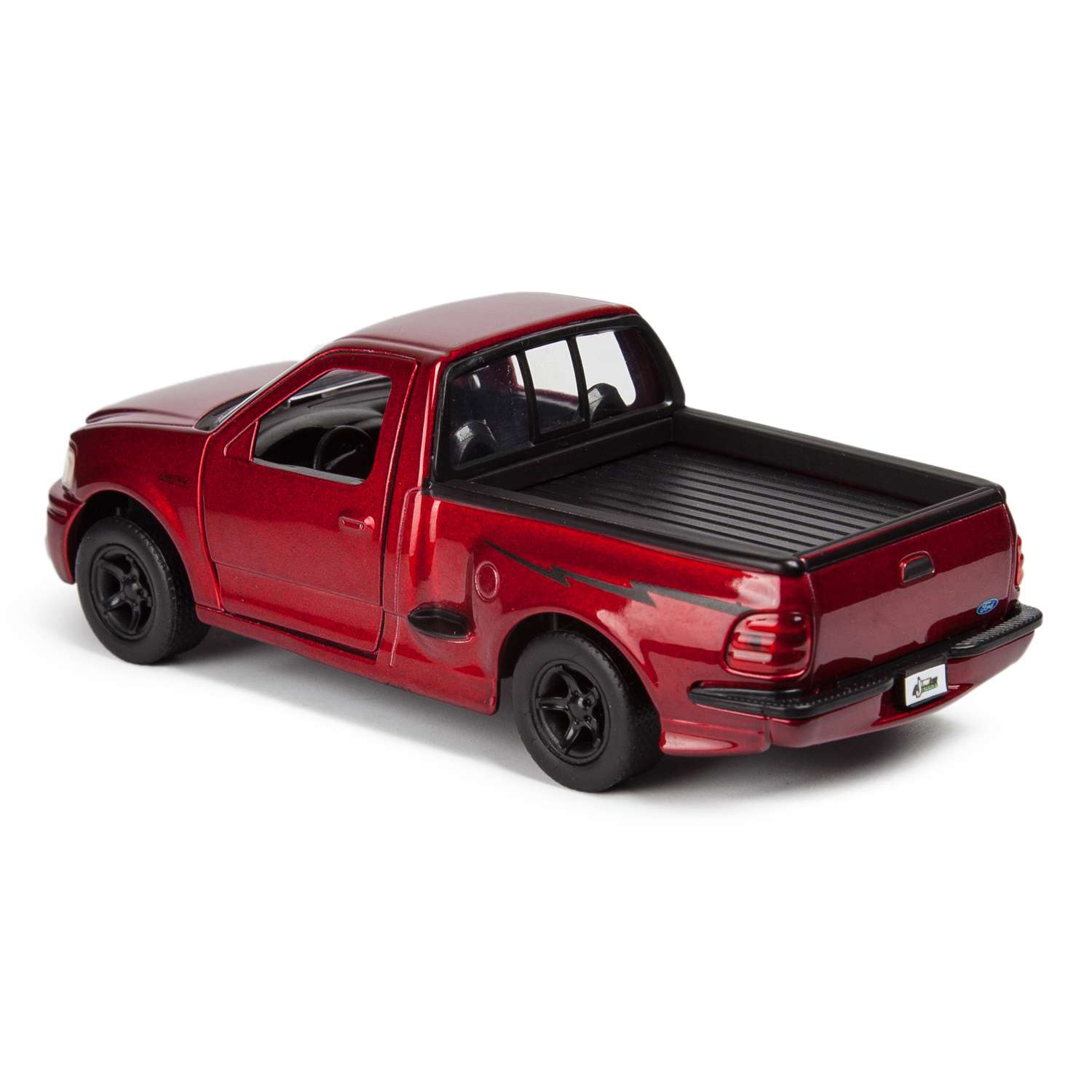 Машинка Jada 1:32 1999 Ford F-150 Lightning-Free Rolling Красная 99684 99684 - фото 3