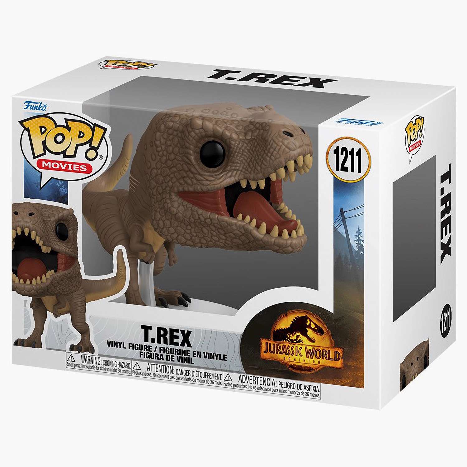 Фигурка Funko POP! Movies Ти-Рекс JW3 T.Rex из фильма Парк Юрского периода - фото 1