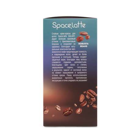 Стойкая крем краска для волос Space Latte Розовый блондин 9.65