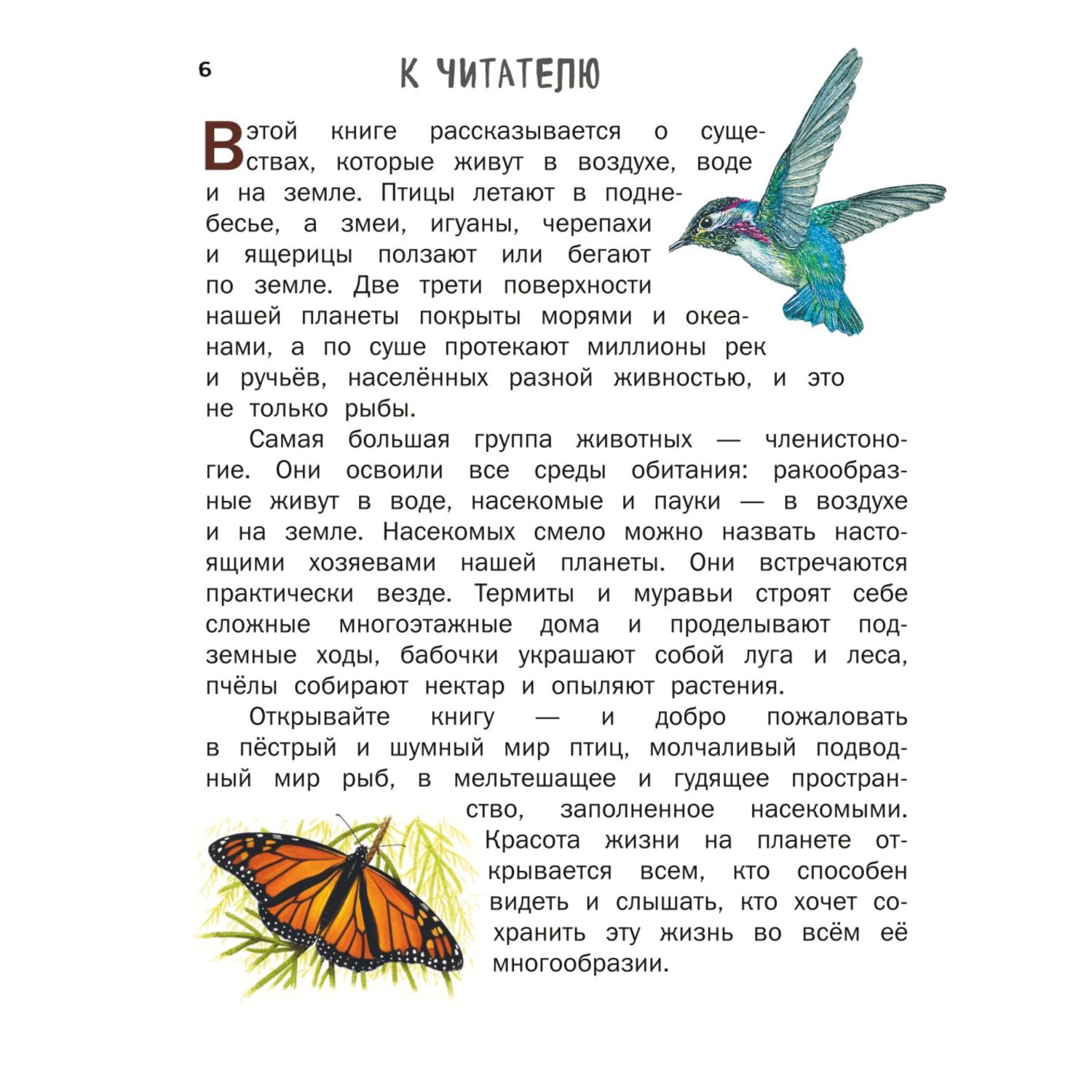 Книга Эксмо Все насекомые птицы рыбы с крупными буквами купить по цене 196  ₽ в интернет-магазине Детский мир