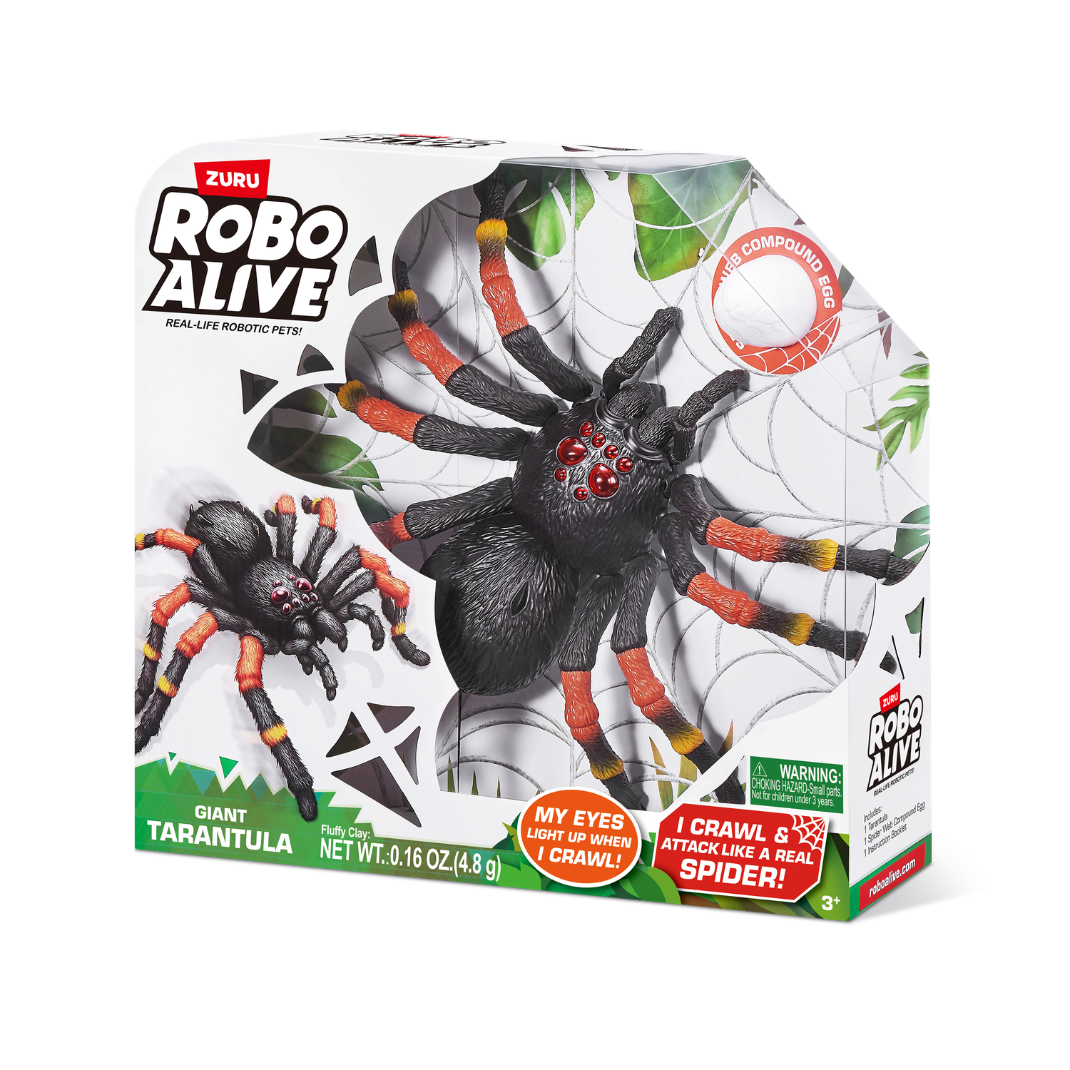 Игрушка ROBO ALIVE Гигантский тарантул 7170 - фото 12