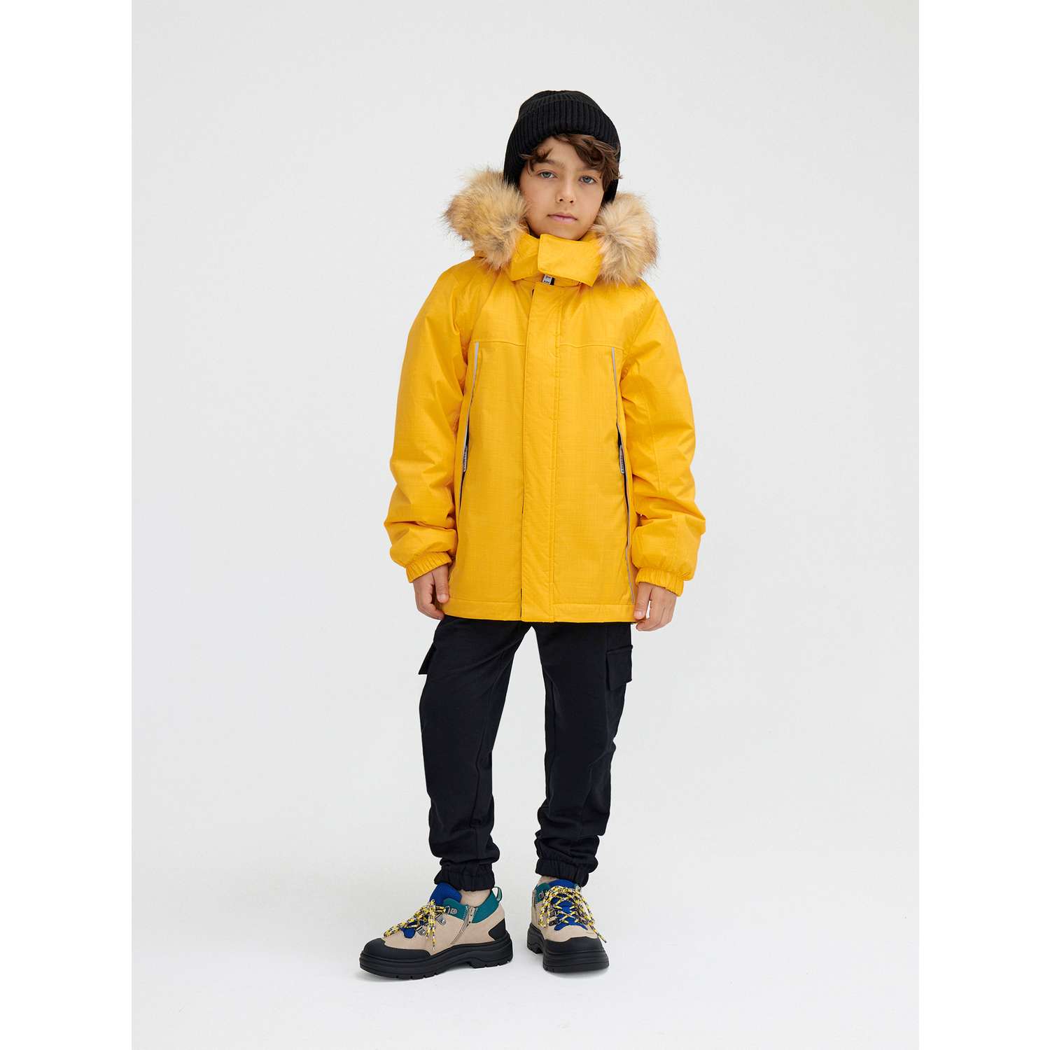 Куртка Totti Kids AW23TKB005/Куртка детская/Желтый - фото 1