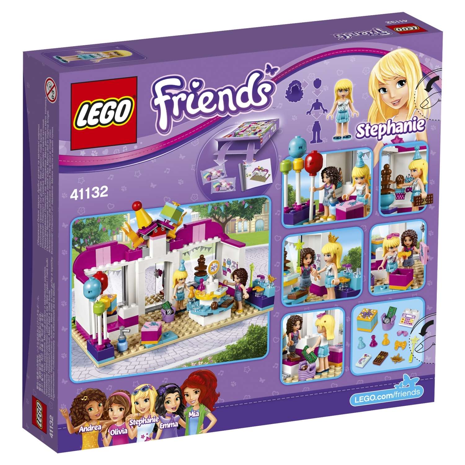 Конструктор LEGO Friends Подготовка к вечеринке (41132) - фото 3