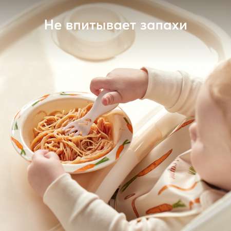 Тарелка Happy Baby глубокая для кормления