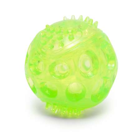Игрушка для собак Barbaks Мячик-жевалка ТРП d 7.3см Зеленый