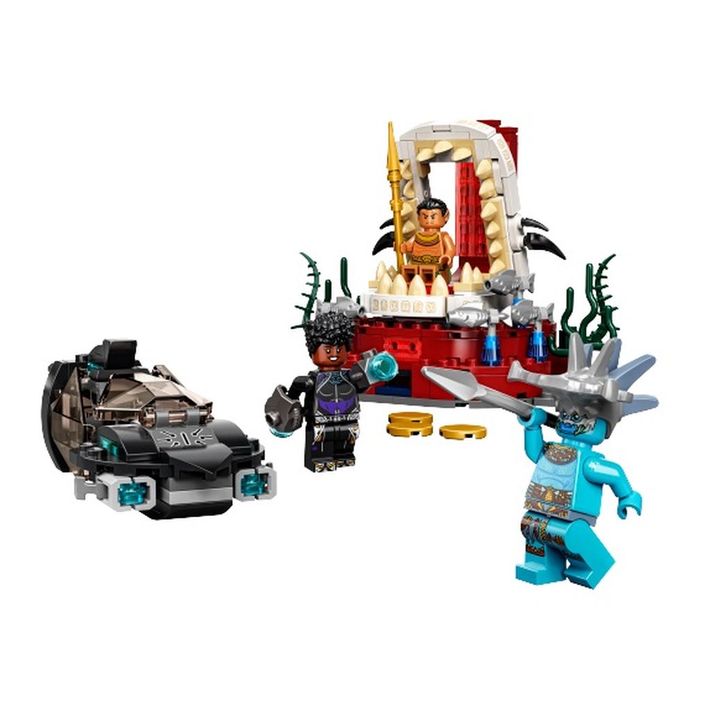 Конструктор LEGO Marvel Super Heroes King Namors Throne Room 76213 купить  по цене 2399 ₽ в интернет-магазине Детский мир