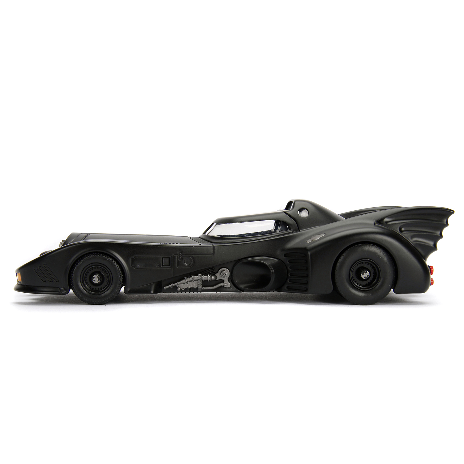 Автомобиль Jada Batmobile with Batman 1:24 черный ТоуR15 - фото 6