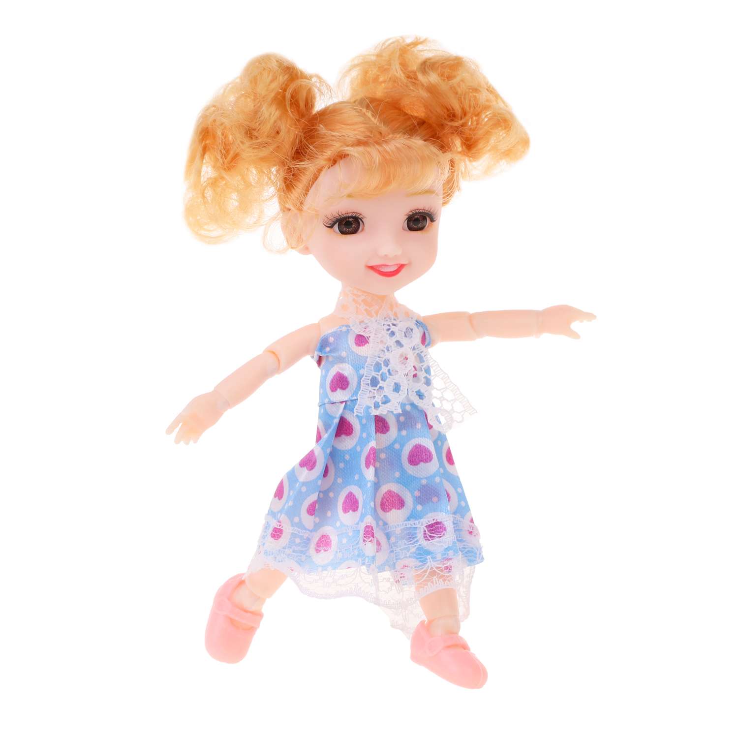 Игровой набор для девочки Наша Игрушка Хозяюшка кукла 15 см шарнирная 802102 - фото 3