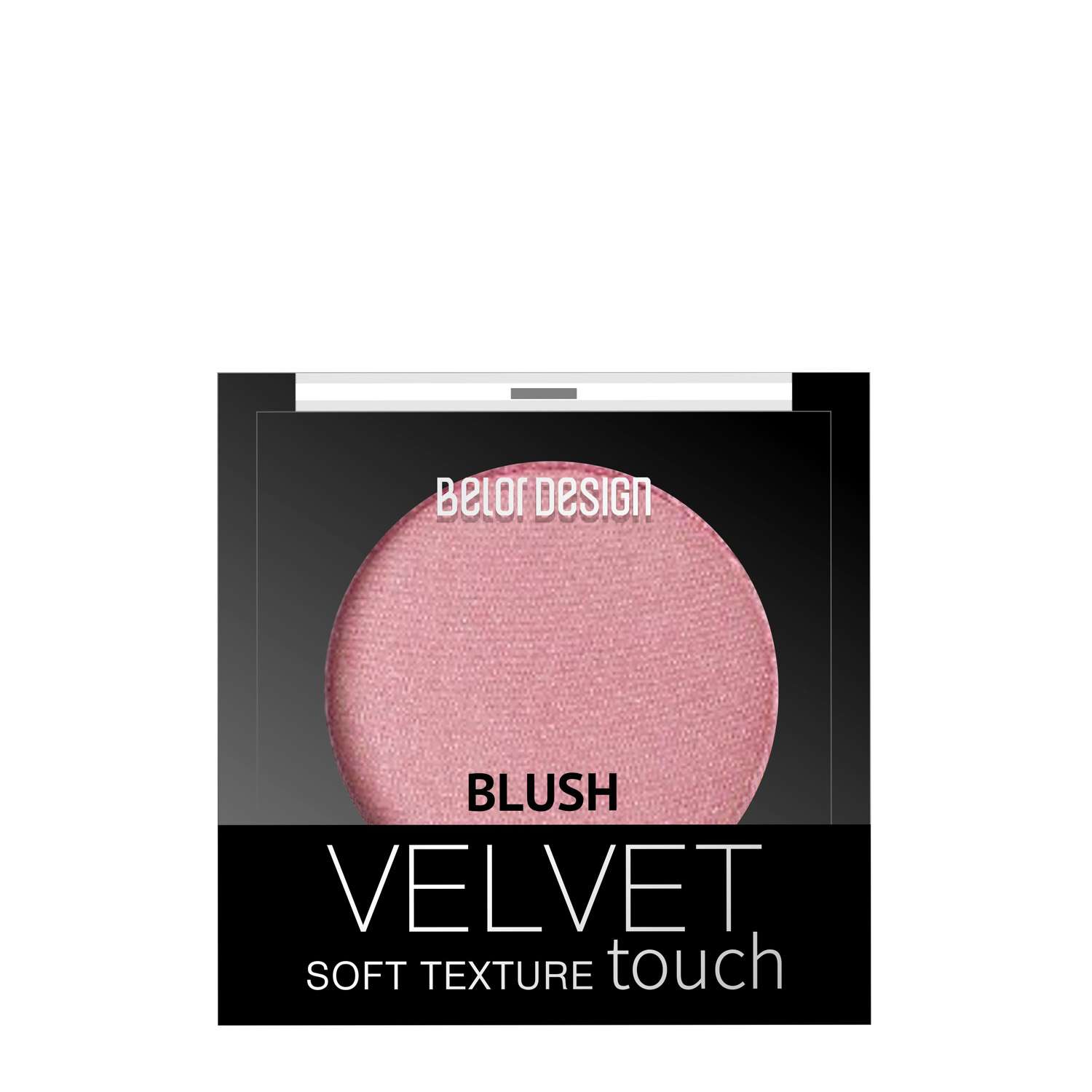 Румяна для лица Belor Design Velvet Touch Тон 104 Розово-бежевый 3.6 г - фото 1