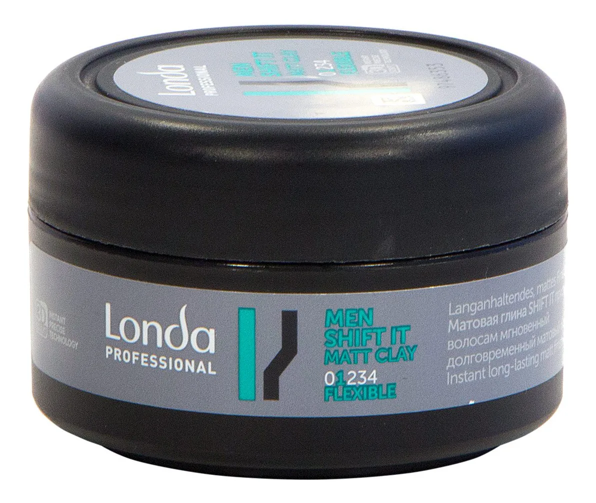 Глина для волос Londa professional матовая нормальной фиксации Стайлинг Men Shif It 75мл - фото 1