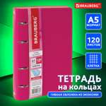 Тетрадь со сменным блоком Brauberg клетка 120 лист.