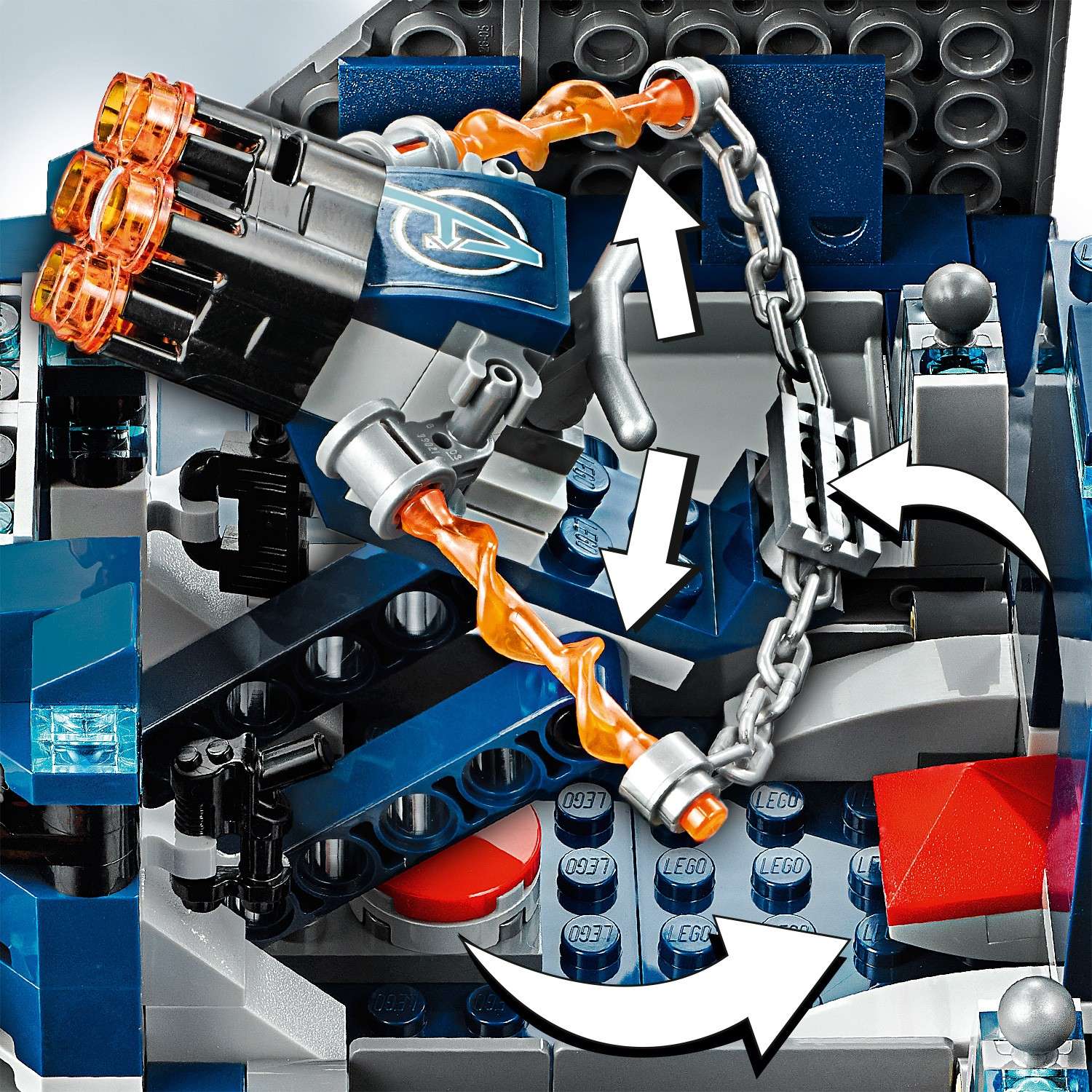 Конструктор LEGO Super Heroes Мстители Нападение на грузовик 76143 - фото 15