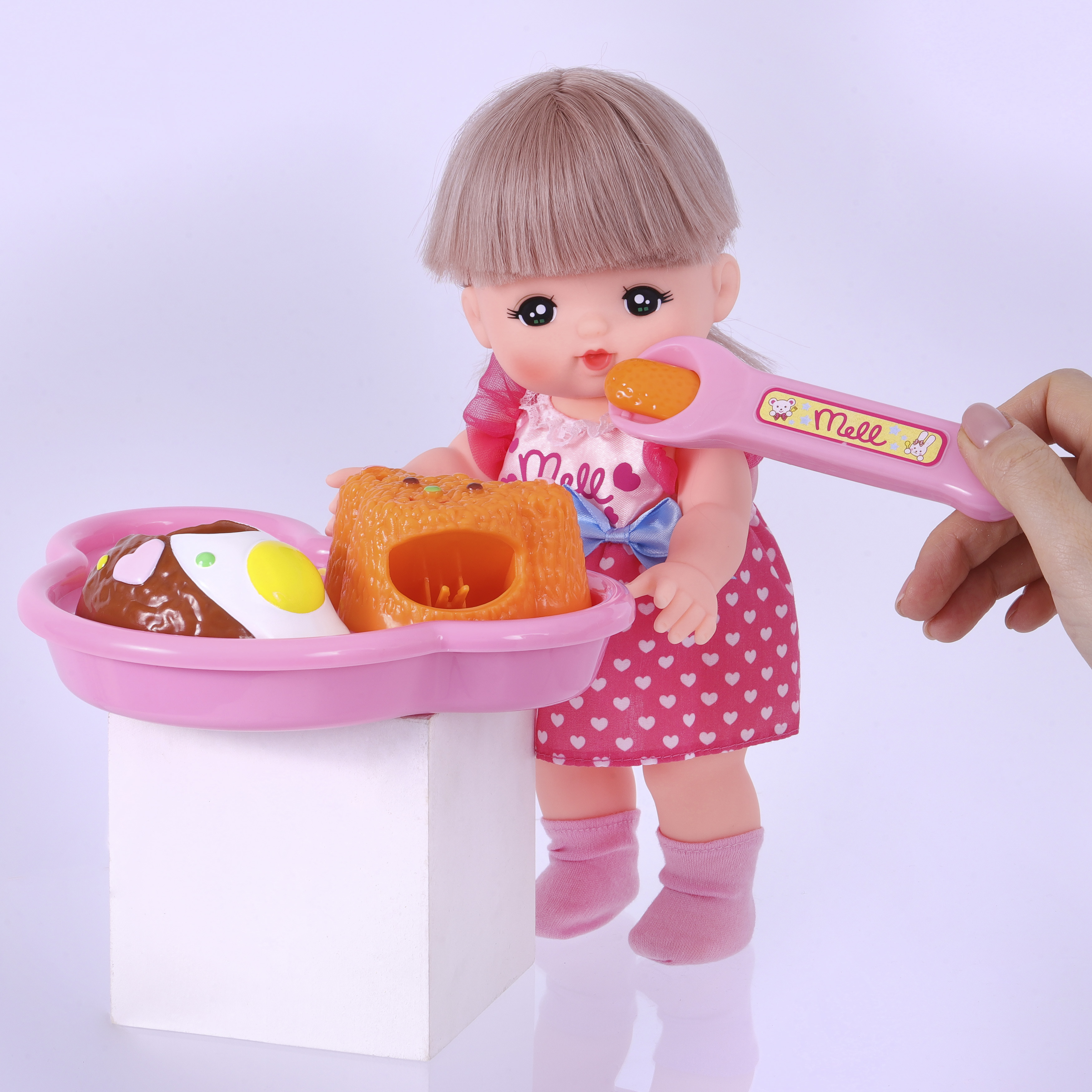 Игровой набор с едой Kawaii Mell для куклы 18Х13 исчезающая еда - фото 3