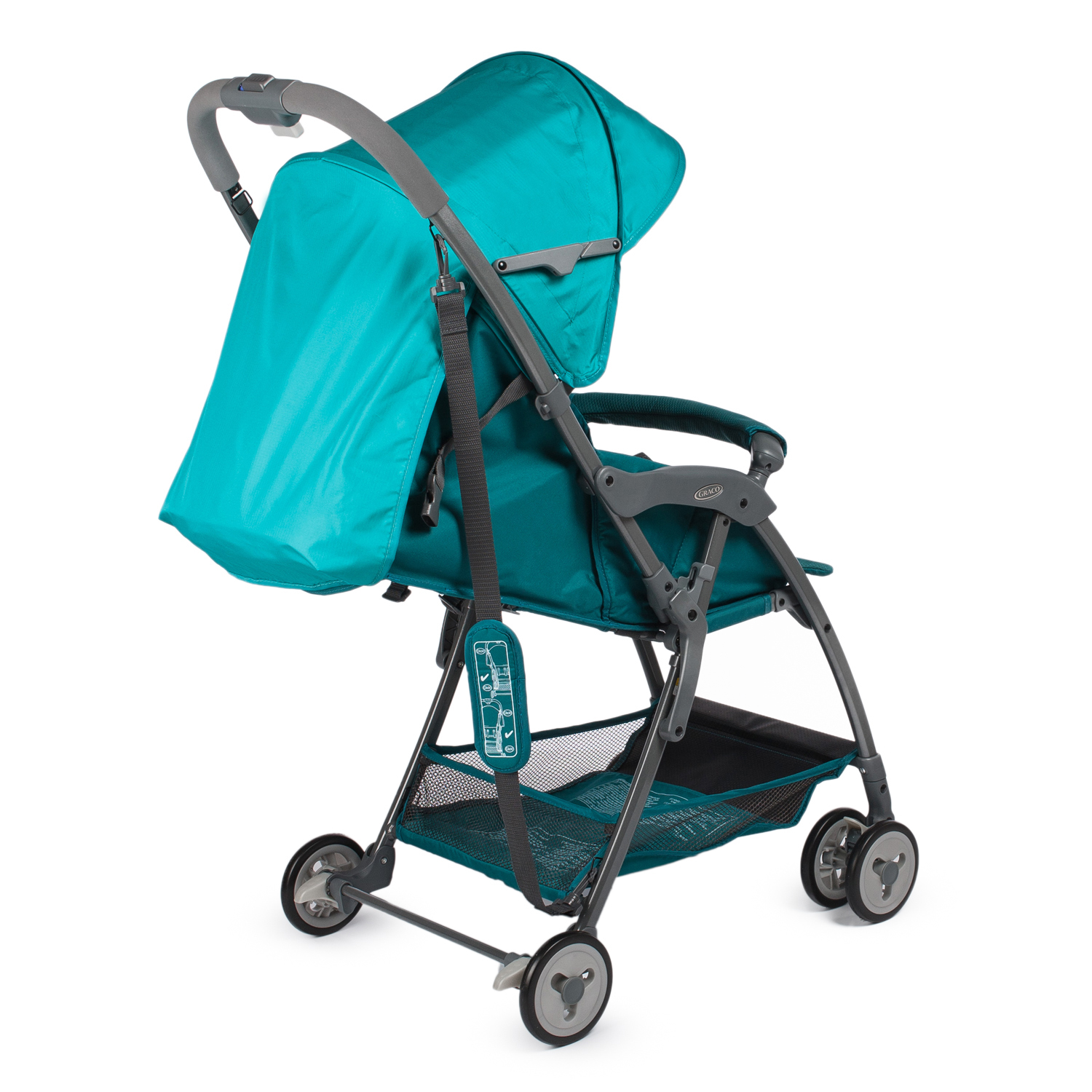 Коляска Graco Featherweight Deep Teal - фото 8