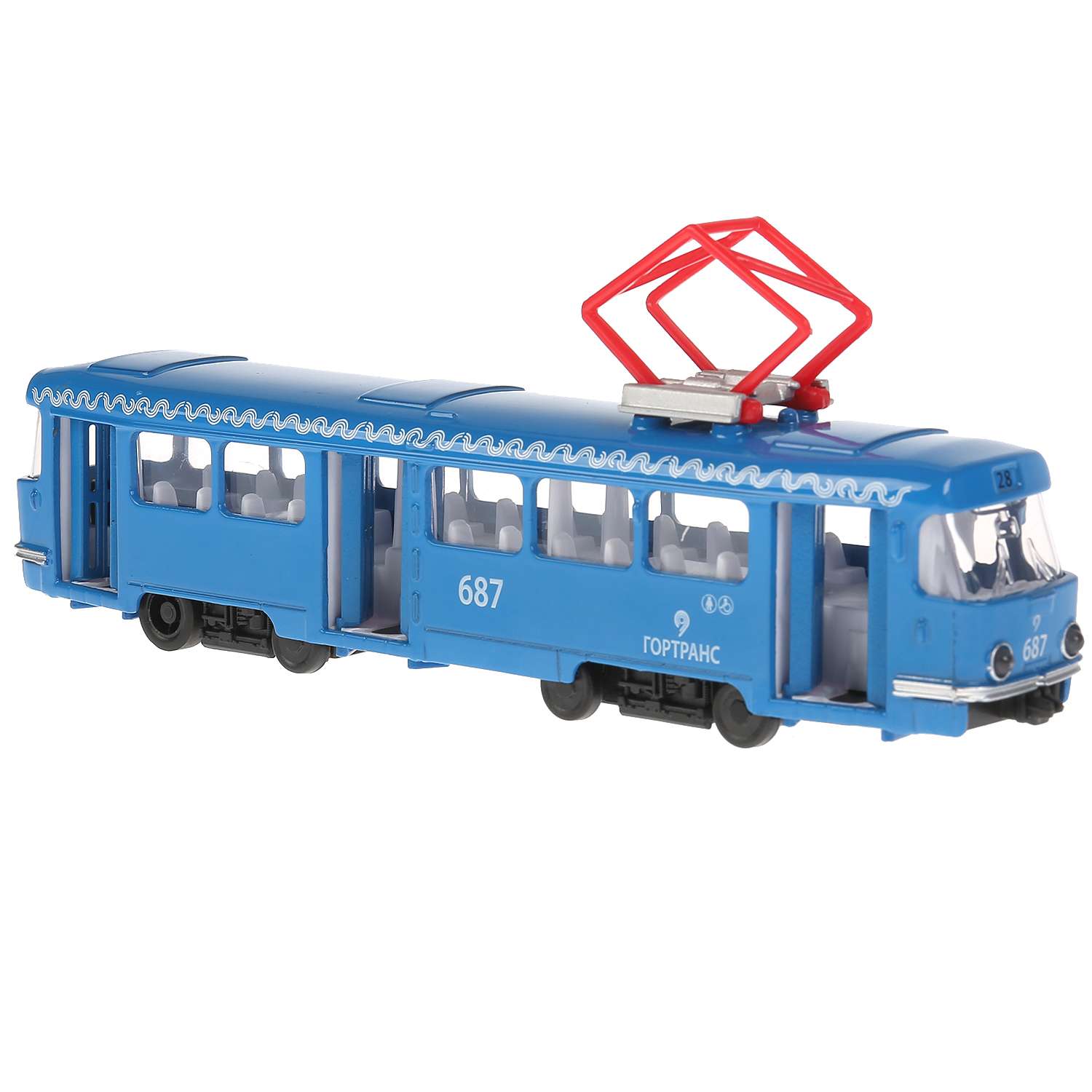 Трамвай Технопарк инерционный 279800 279800 - фото 4