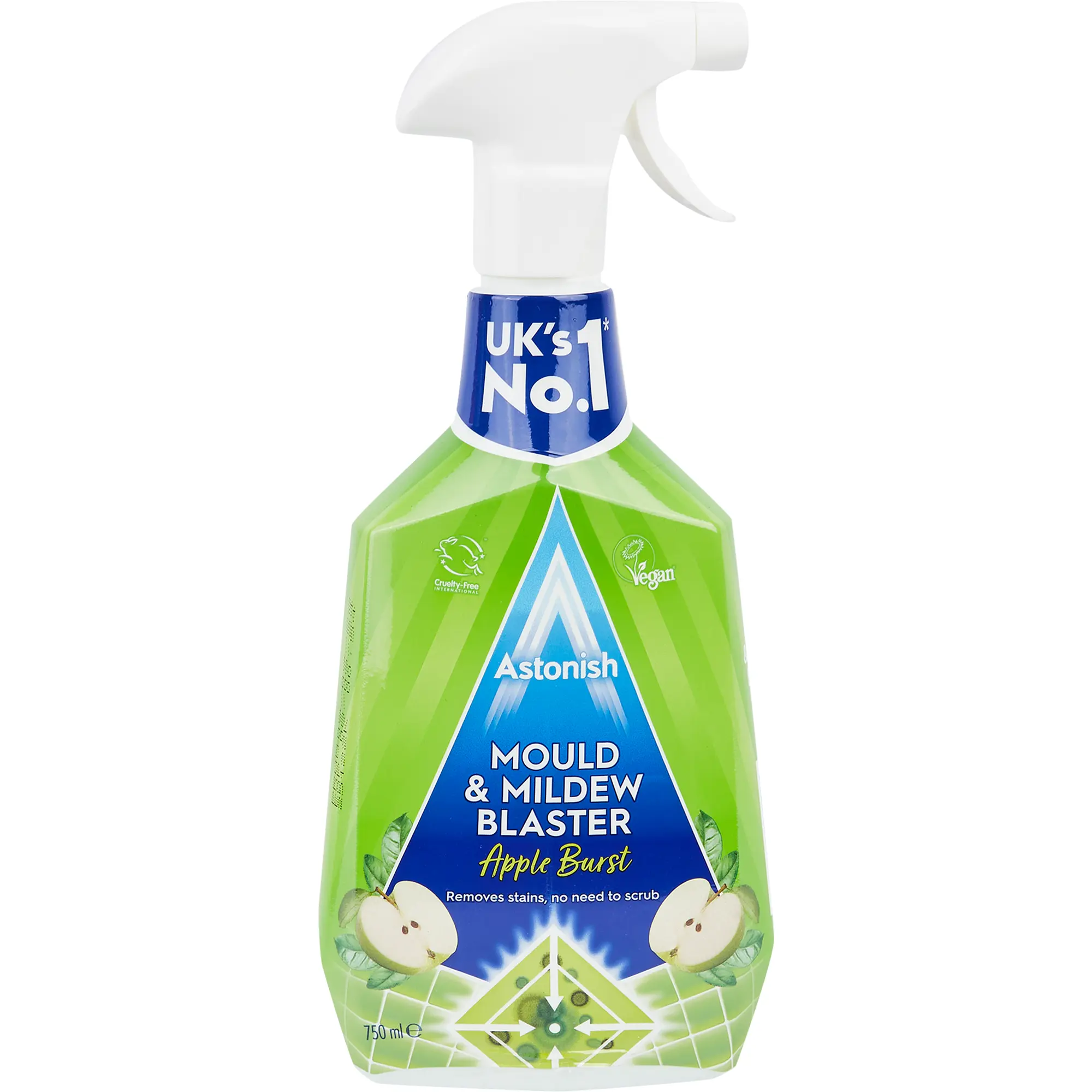 Средство Astonish для удаления плесени и грибка с ароматом яблока Mould Mildew Stain Blaster - фото 1