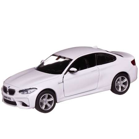 Машина металлическая Uni-Fortune BMW M2 COUPE инерционная цвет белый двери открываются