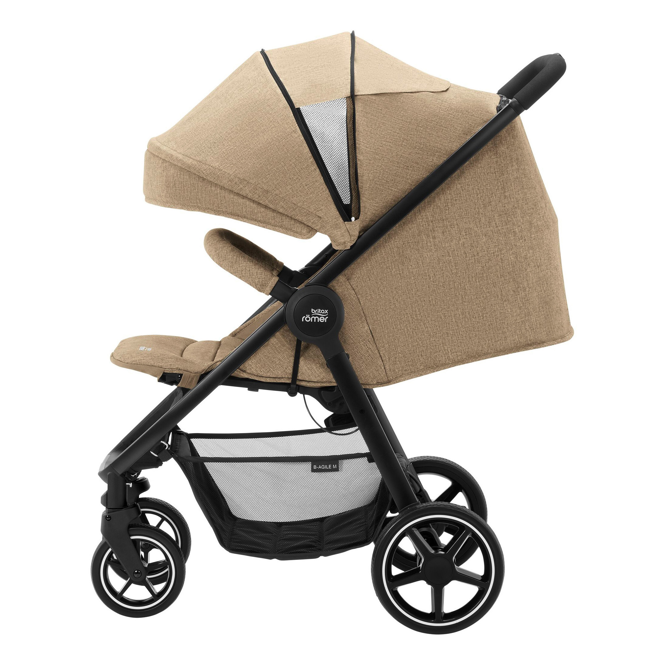 Коляска Britax Roemer B-Agile M Linen Beige - фото 4