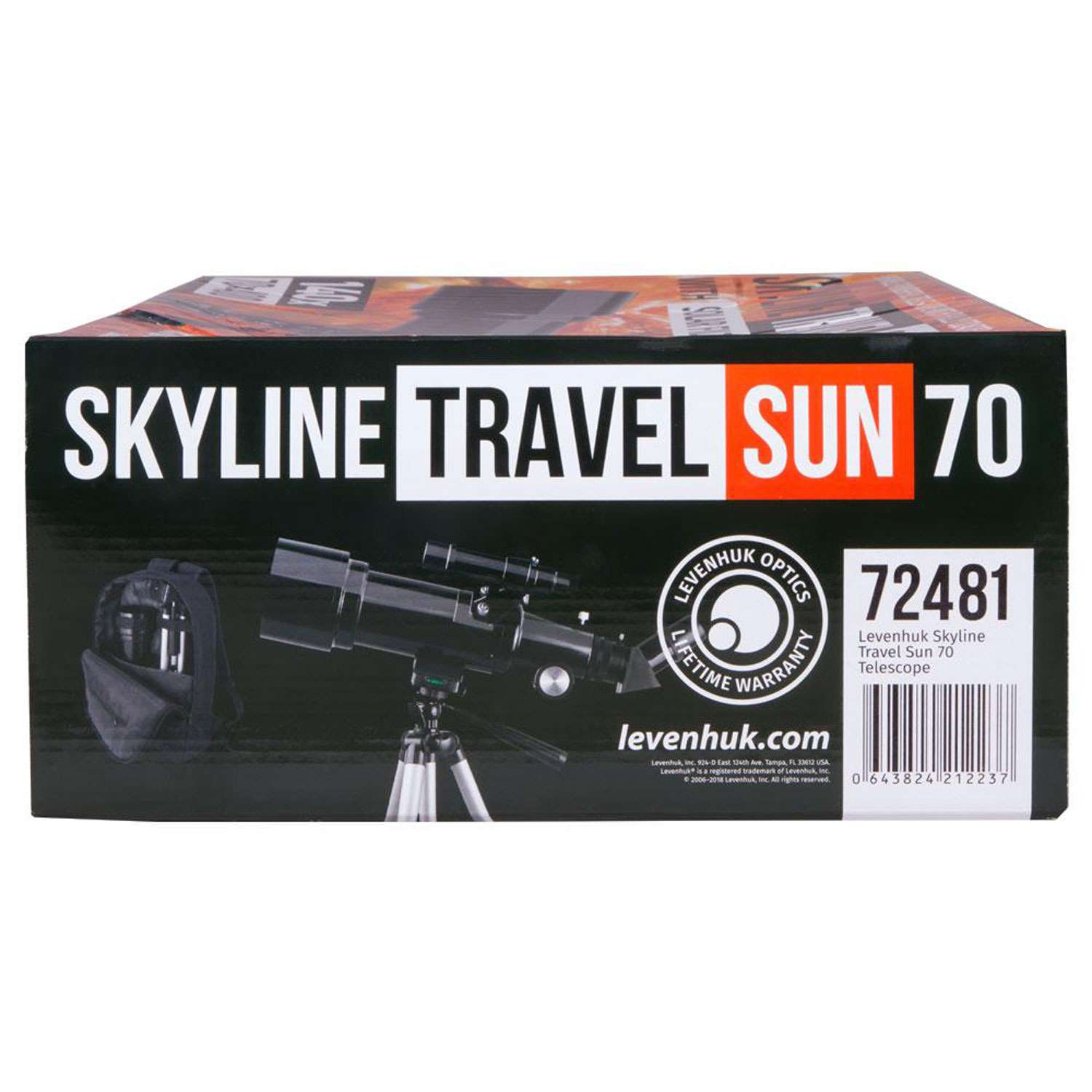 Телескоп Levenhuk Skyline Travel Sun 70 - фото 19