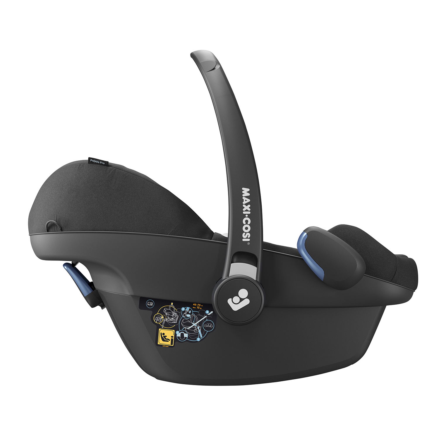 Автокресло Maxi-Cosi Pebble Pro Essen Black - фото 3