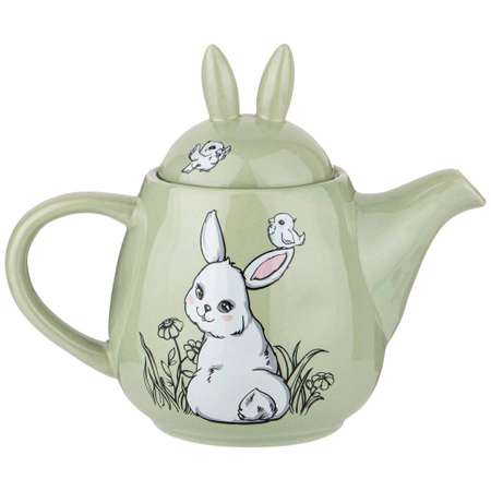 Чайник Lefard bunny 1000мл керамика 420-110