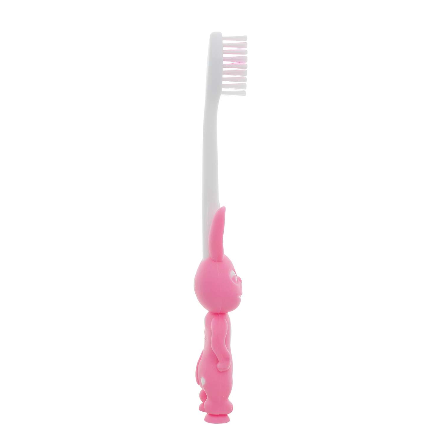 Зубные щетки детские Hi Dent Bunny мягкая с колпачком 7-10лет розовая 2шт - фото 6