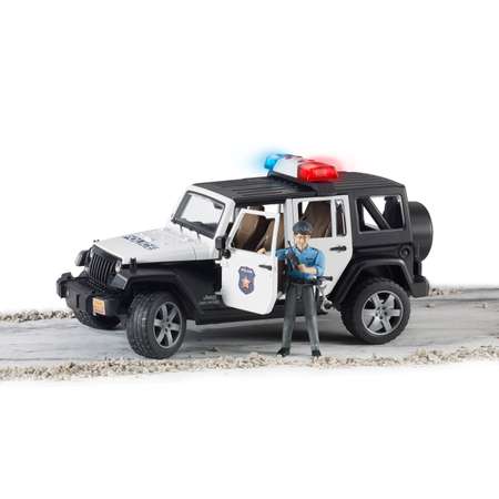 Игрушка BRUDER Внедорожник Jeep Полицейская машина с фигуркой