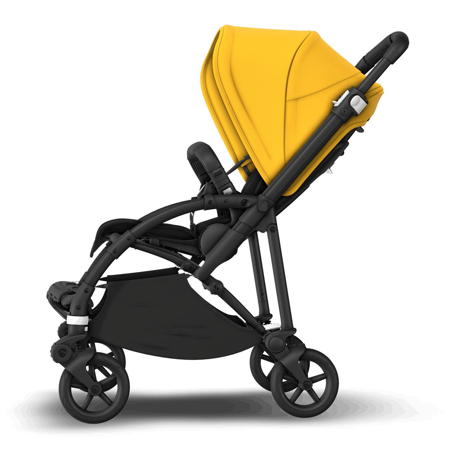 Коляска прогулочная Bugaboo Bee6 Complete Black-Lemon-Yellow 500304LM01 - фото 6