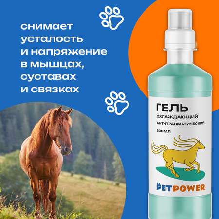 Гель охлаждающий PETPOWER антитравматический