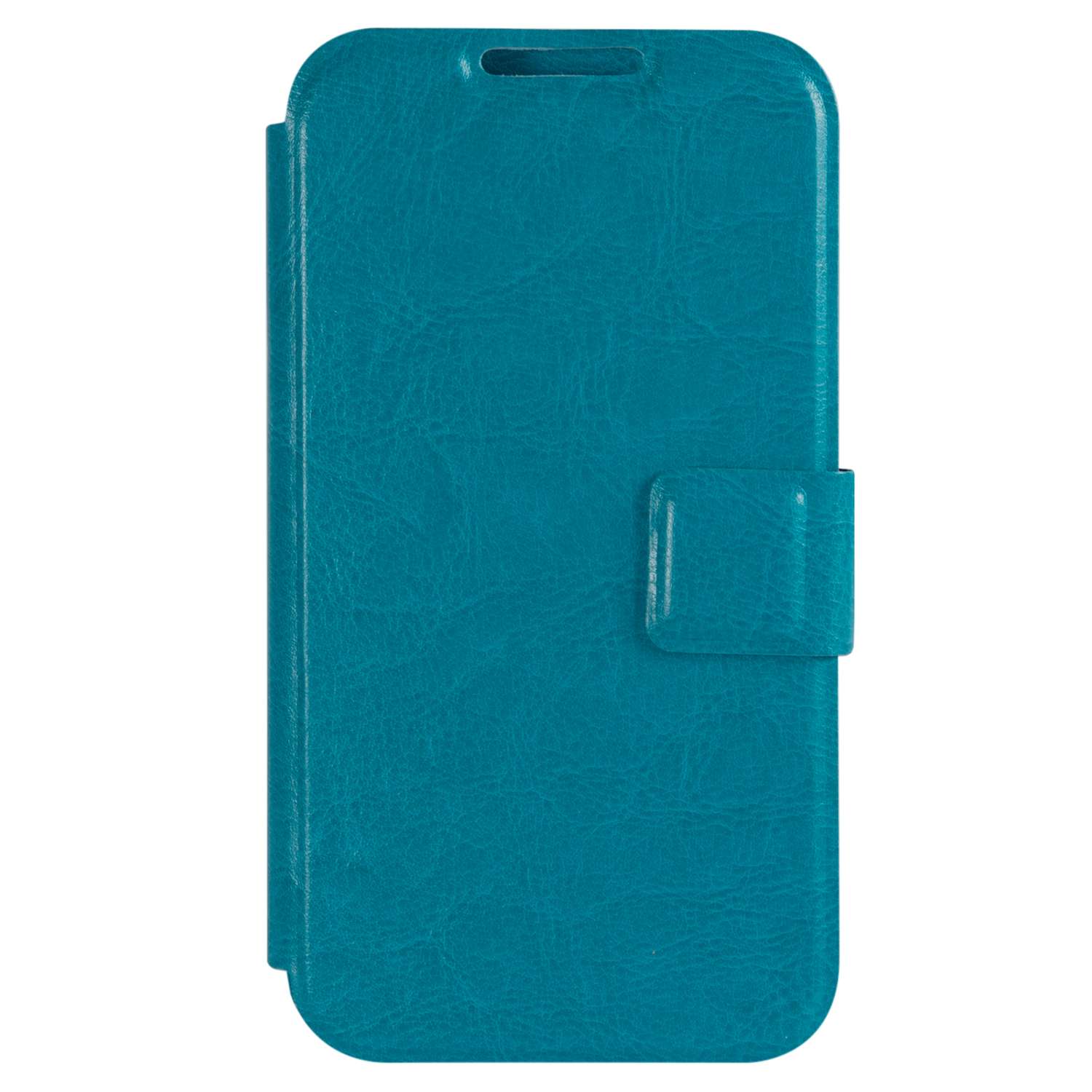 Чехол универсальный iBox Universal для телефонов 4.2-5 дюйма голубой - фото 3